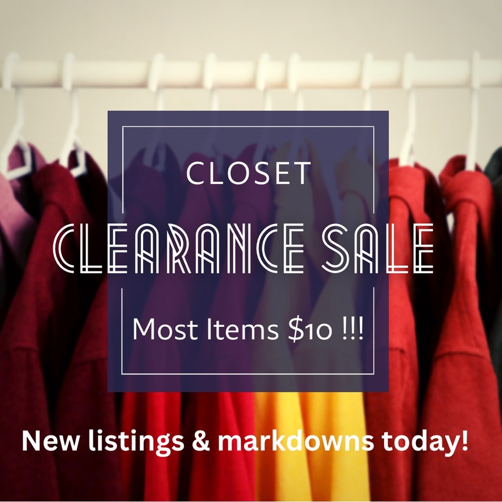 Currently listing & marking down! $10 for most!